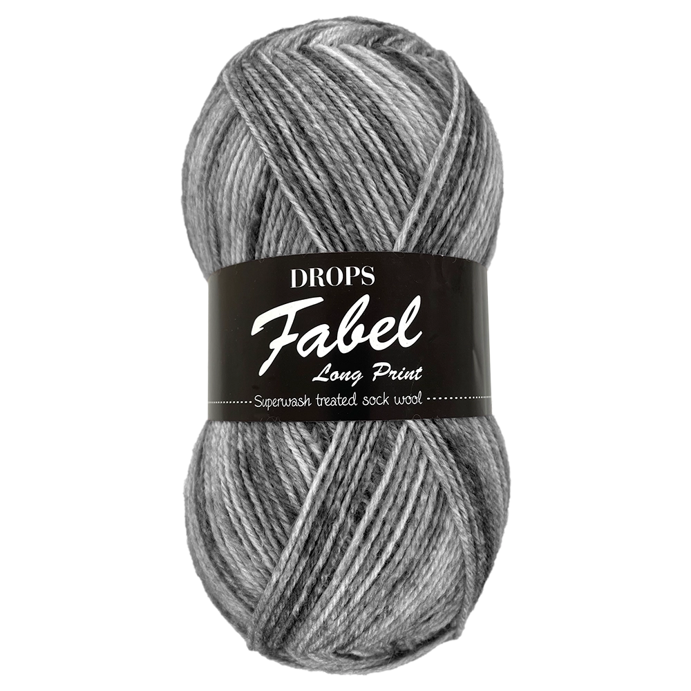 #Farbe_Drops Fabel Longprint | 602 Silver Fox