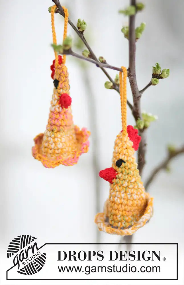 Anhänger Kikeriki (Häkelset)