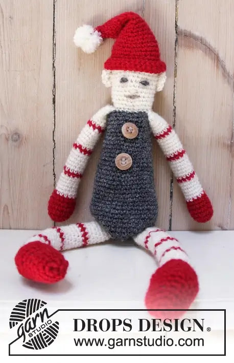 Puppe Santa’s Buddy (Häkelset)
