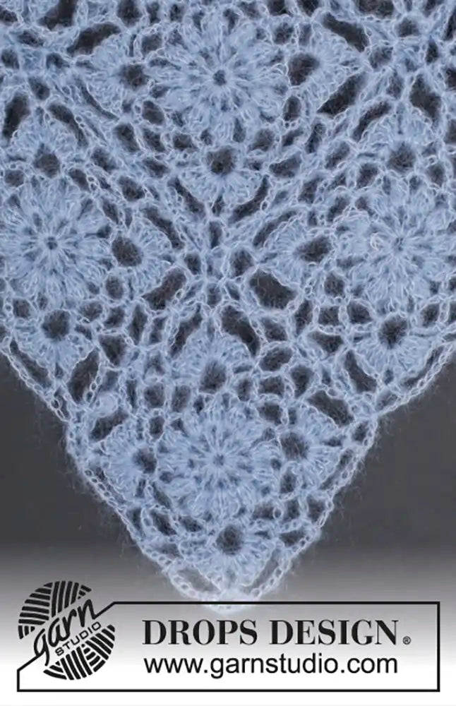 Dreieckstuch Lisbon Tiles (Häkelset)