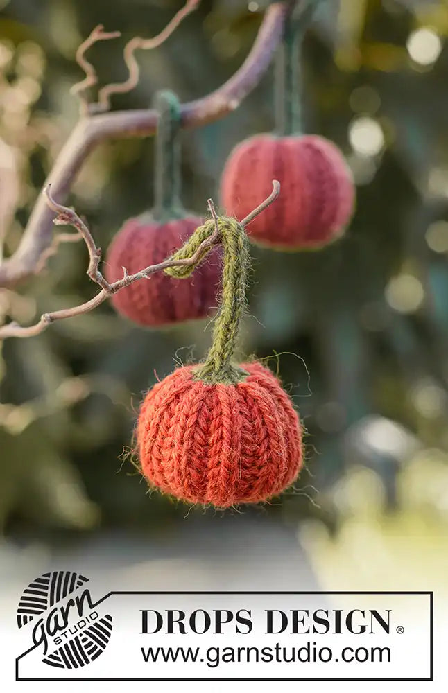 Anhänger Kürbis Harvest Charm (Strickset)