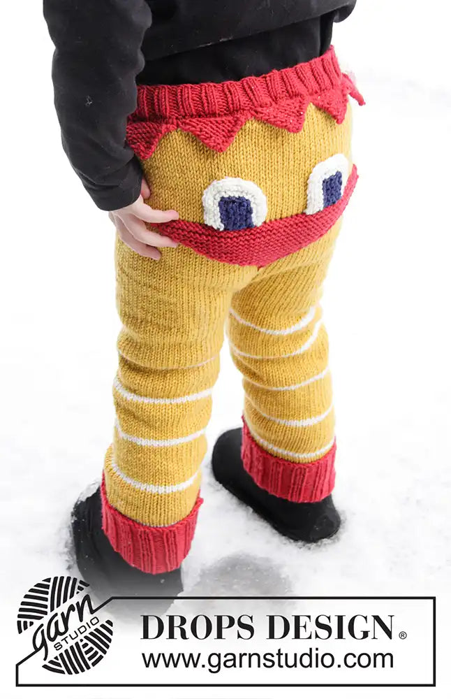 Faschingskostüm Hose Küken Cheeky Chicken (Strickset)