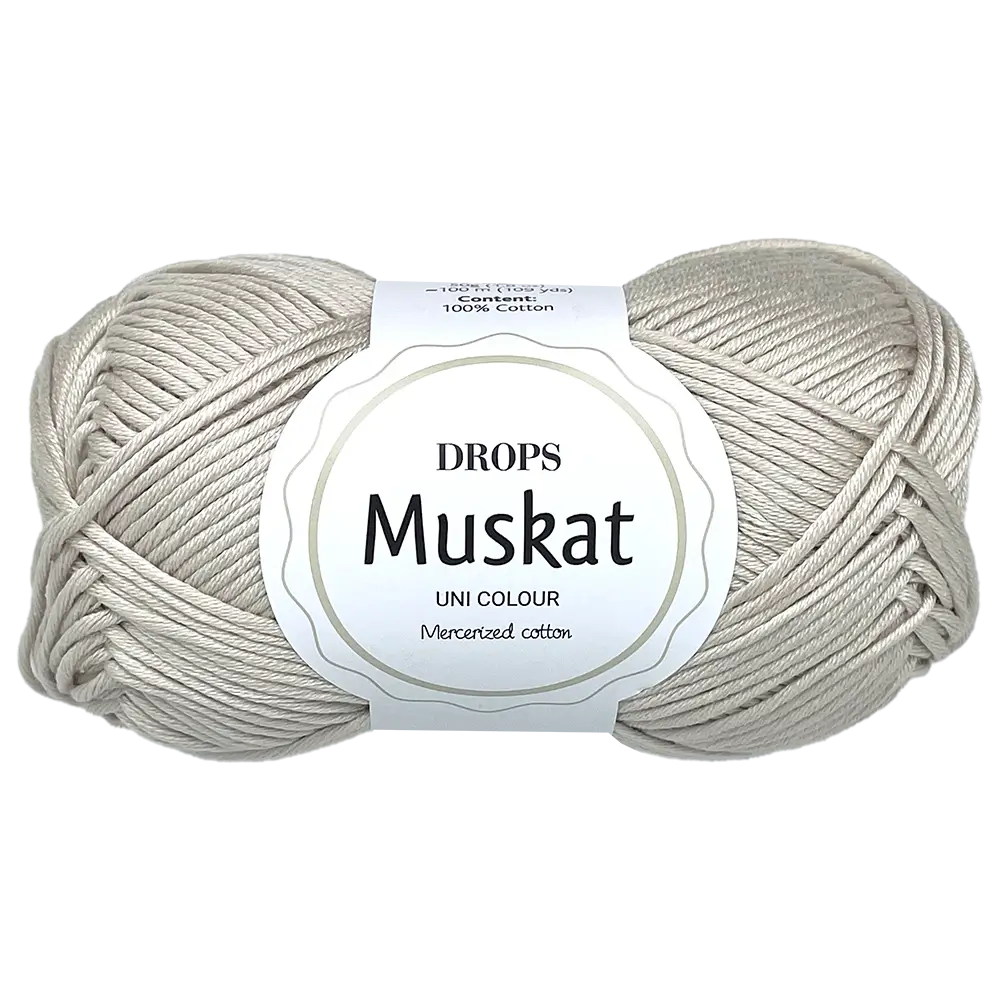 Drops Muskat Label Drops | Muskat | 100% ägyptischer Baumwolle