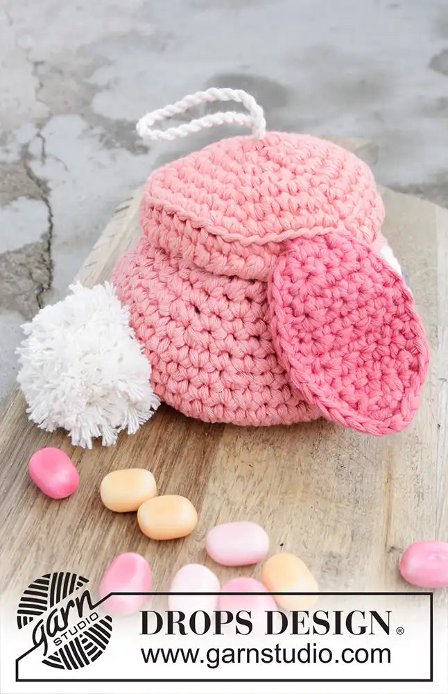 Korb Gummy Bunny (Häkelset)