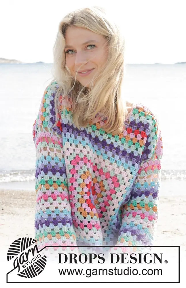 Pullover Squared Rainbow
