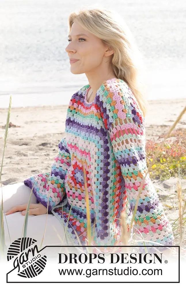 Pullover Squared Rainbow
