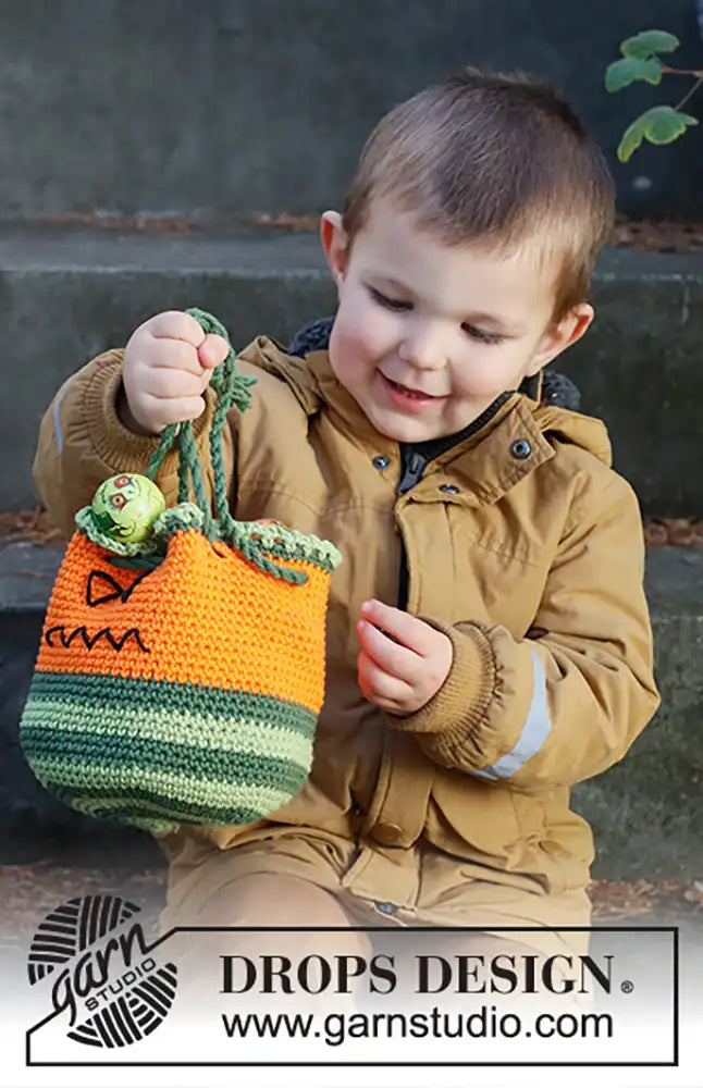 Scary Pumpkin Bag (Häkelset)