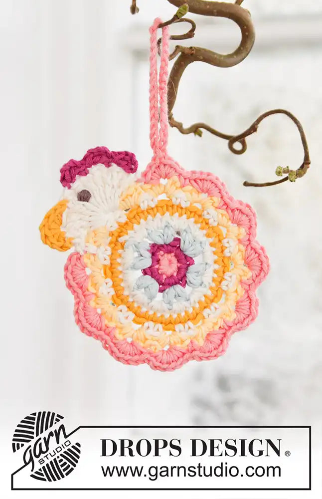 Anhänger Chicken Vanes (Häkelset)