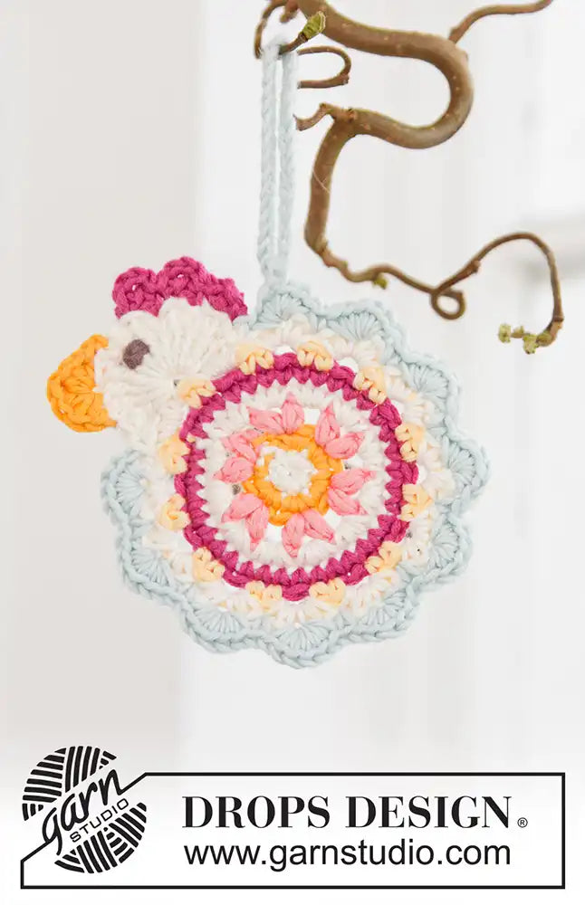 Anhänger Chicken Vanes (Häkelset)