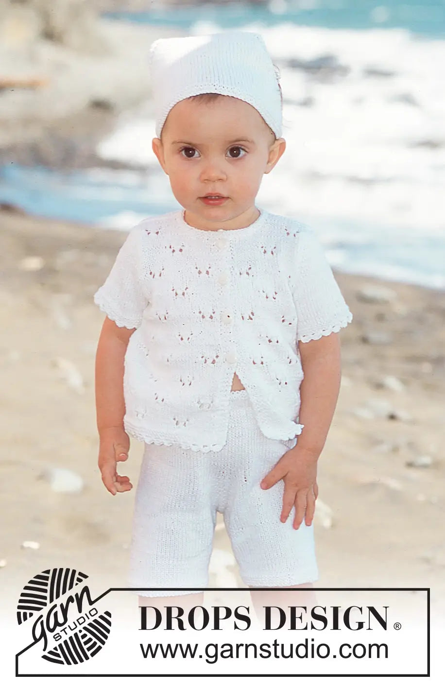 Jacke & Shorts & Tuch Verine (Strickset)