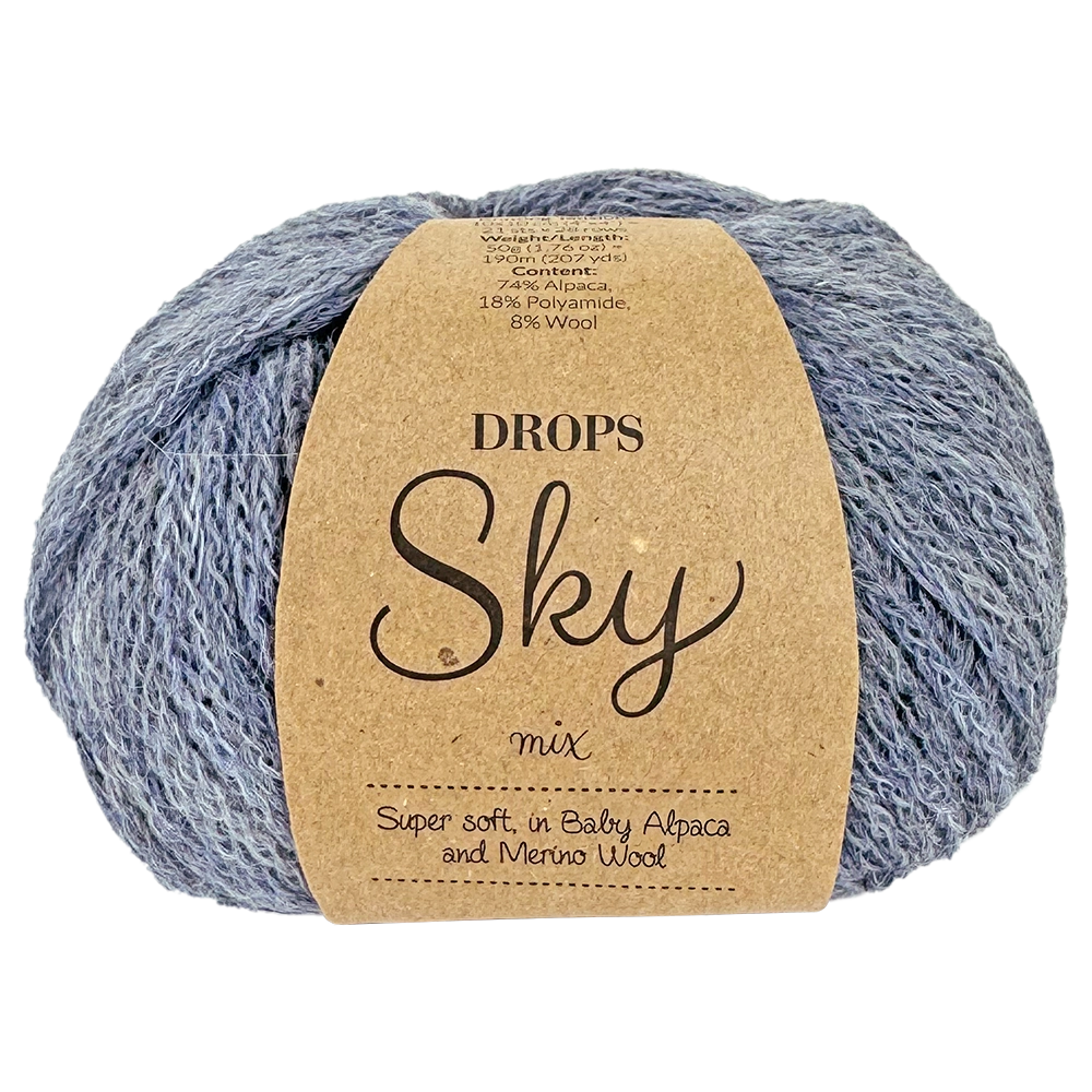 #Farbe_Drops Sky | 12 Jeansblau Mix