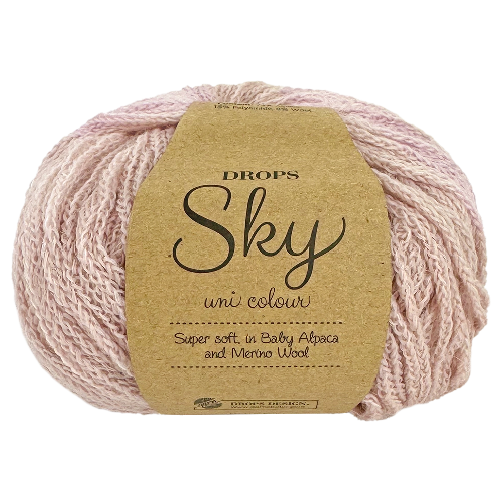 #Farbe_Drops Sky | 18 Puderrosa Uni