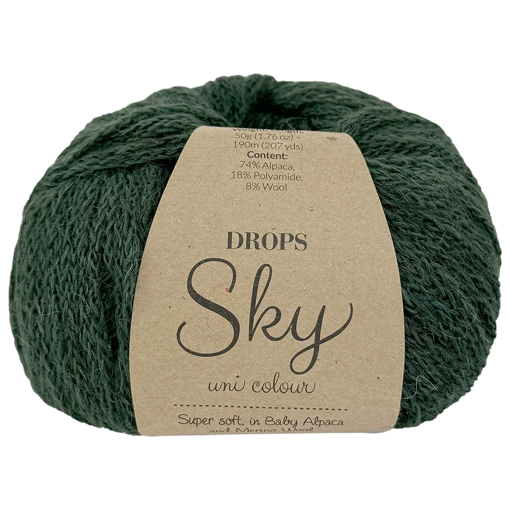 #Farbe_Drops Sky | 20 Efeu Dunkel Uni