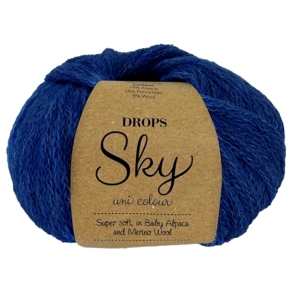 #Farbe_Drops Sky | 23 Marineblau Uni