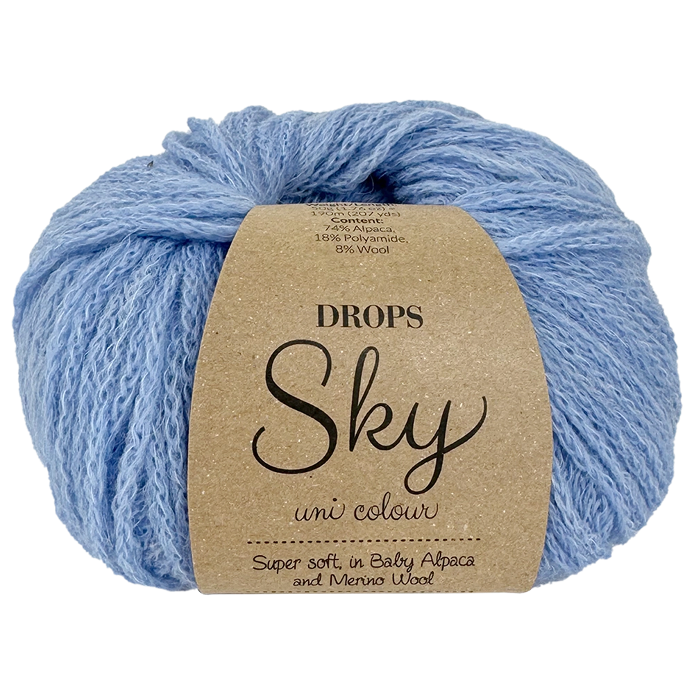 #Farbe_Drops Sky | 26 Kornblumenblau Uni