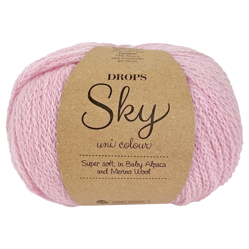 #Farbe_Drops Sky | 27 Puderrosa Uni