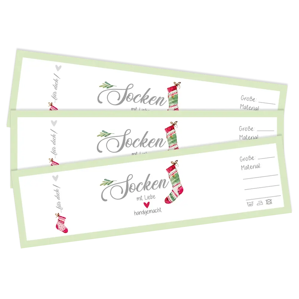 #Set_Frida's Sockenbanderole | Weihnachten Socke