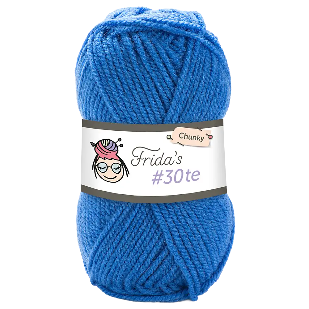 #Farbe_Frida's 30te | 626 Mittelblau