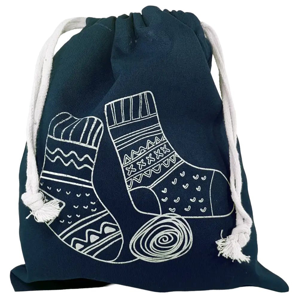 #Design_06 | Dunkelblau Socke