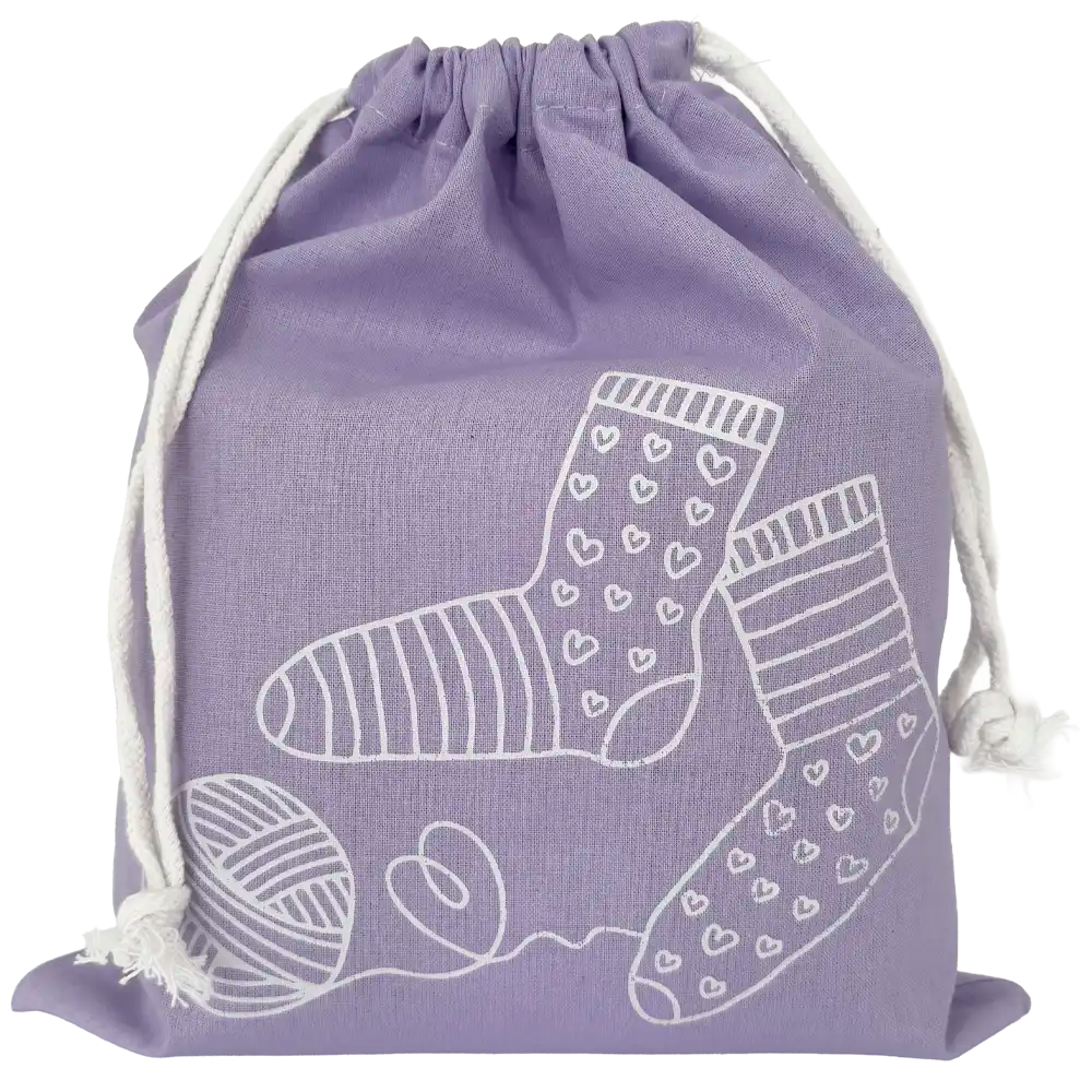 #Design_10 | Lavendel Socke