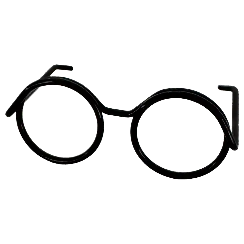 #Farbe_Frida's Brille | Schwarz