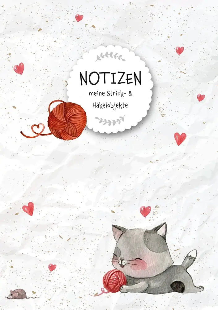 #Design_Fridas Notizheft bedruckt | Weiß