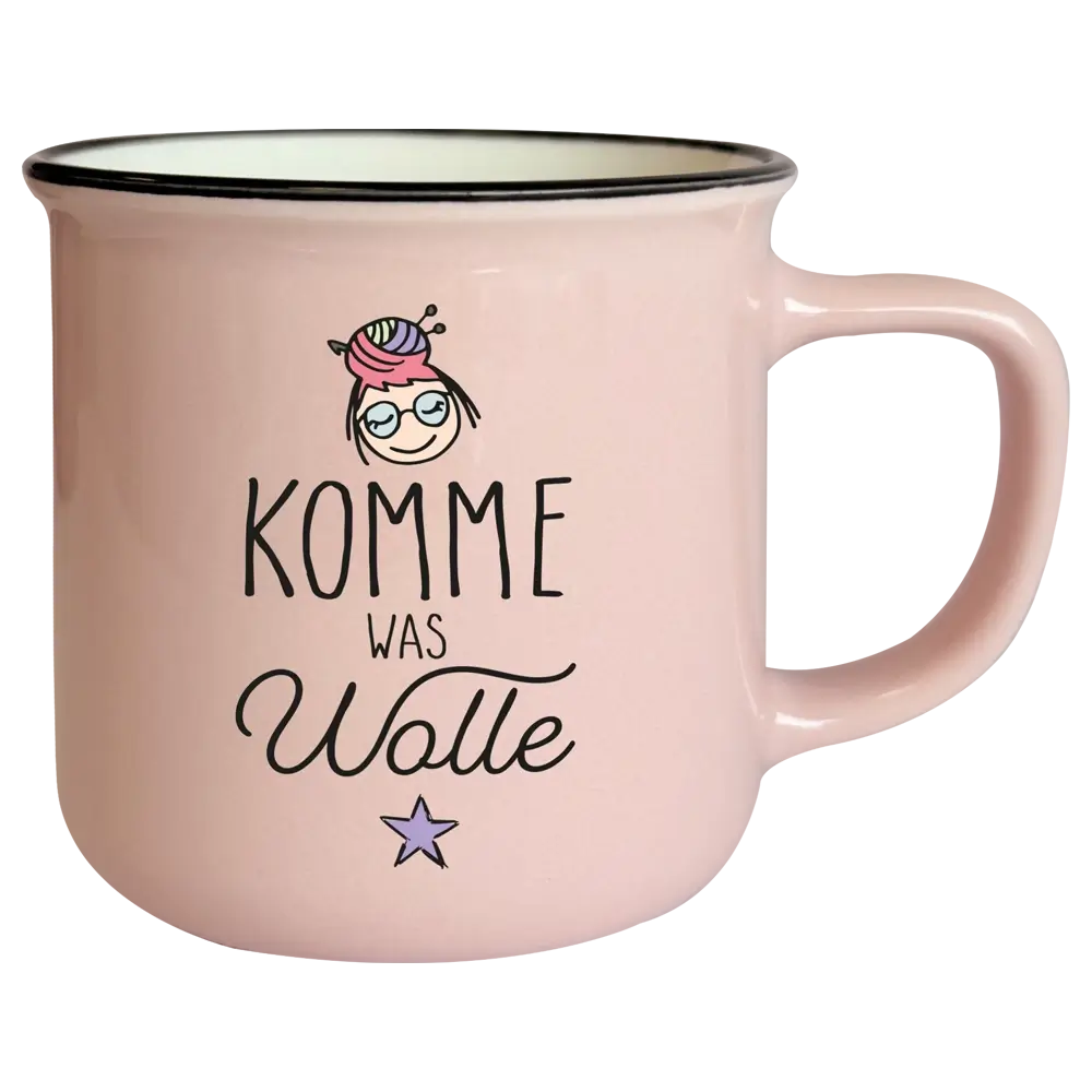 Tasse Frida #3: Komme was Wolle