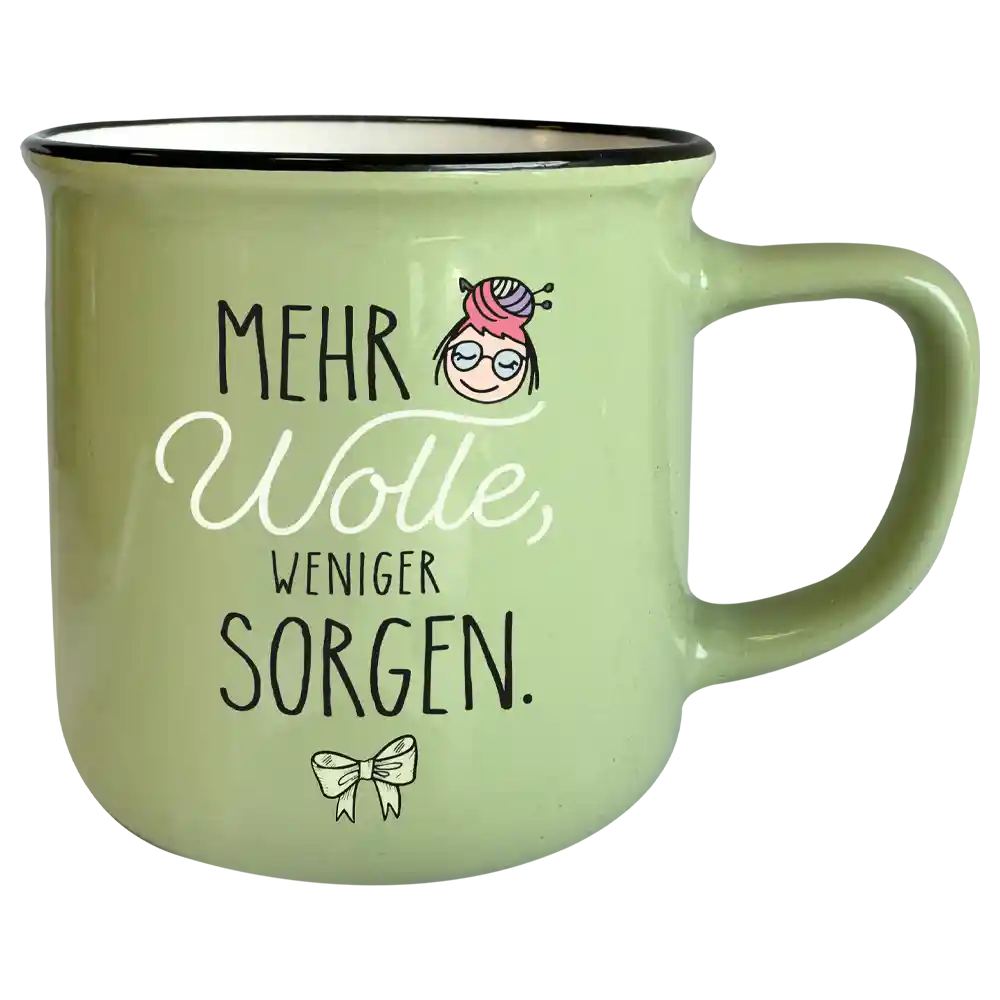 Tasse Frida #10: Mehr Wolle, weniger Sorgen