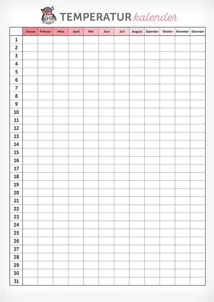 Temperaturkalender