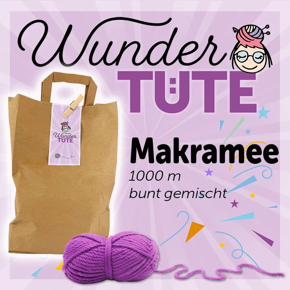 Wundertüte Makramee 1000 m