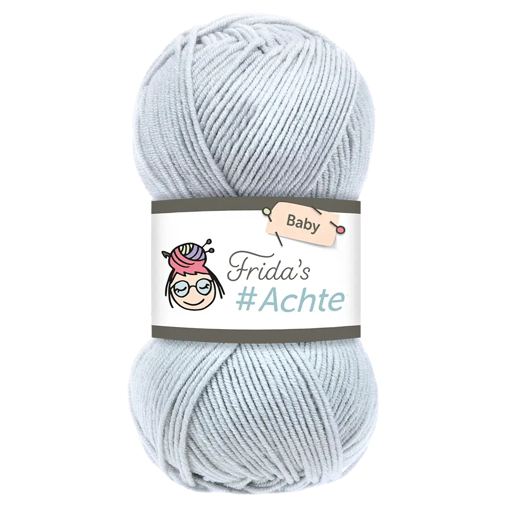 #Farbe_Frida's Achte | 224 Blassblau