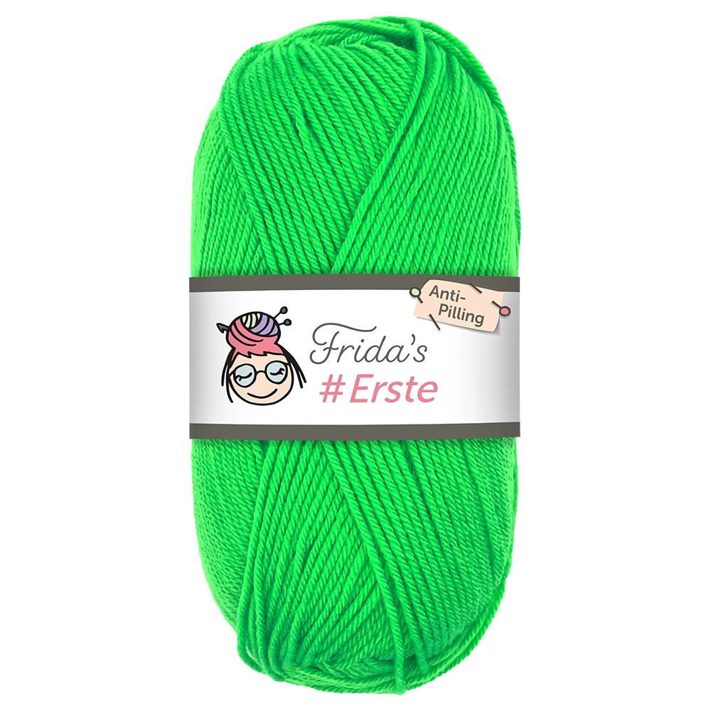 #Farbe_Frida's Erste | 50 Neongrün