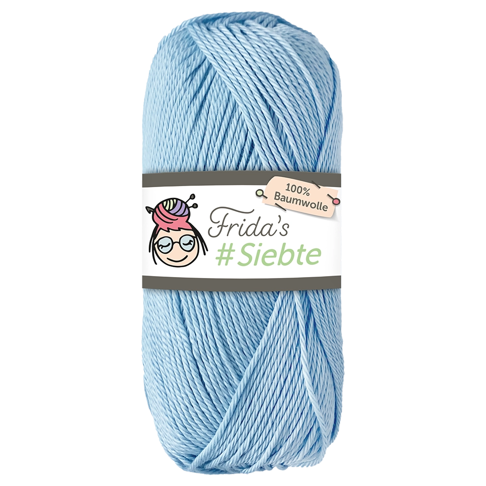 #Farbe_Frida's Siebte | 1209 Hellblau