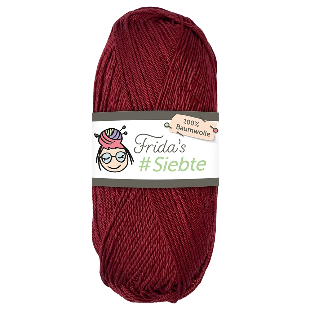 #Farbe_Frida's Siebte | 1224 Weinrot