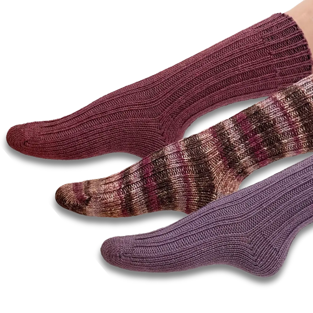 #Design_Frida's Socken 3er-Set | Beerenblüte
