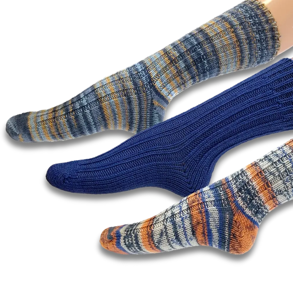 #Design_Frida's Socken 3er-Set | Hafenlicht