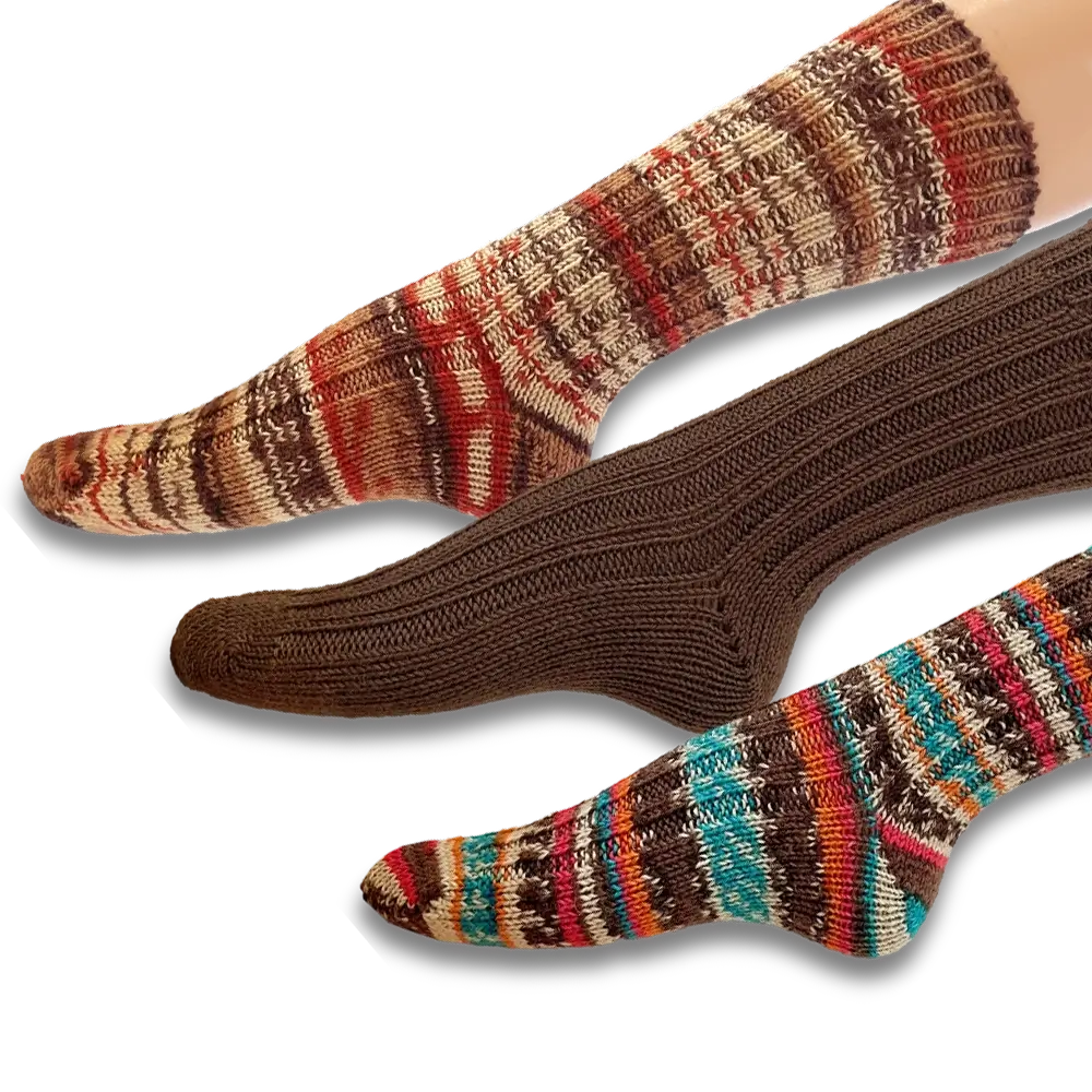 #Design_Frida's Socken 3er-Set | Herbstwald