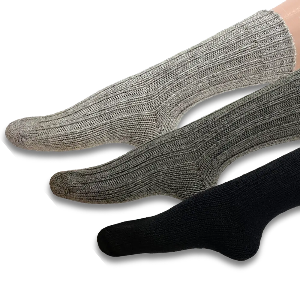 #Design_Frida's Socken 3er-Set | Schwarz-Grau