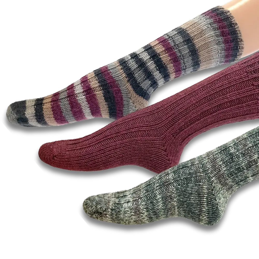 #Design_Frida's Socken 3er-Set | Winterbeere