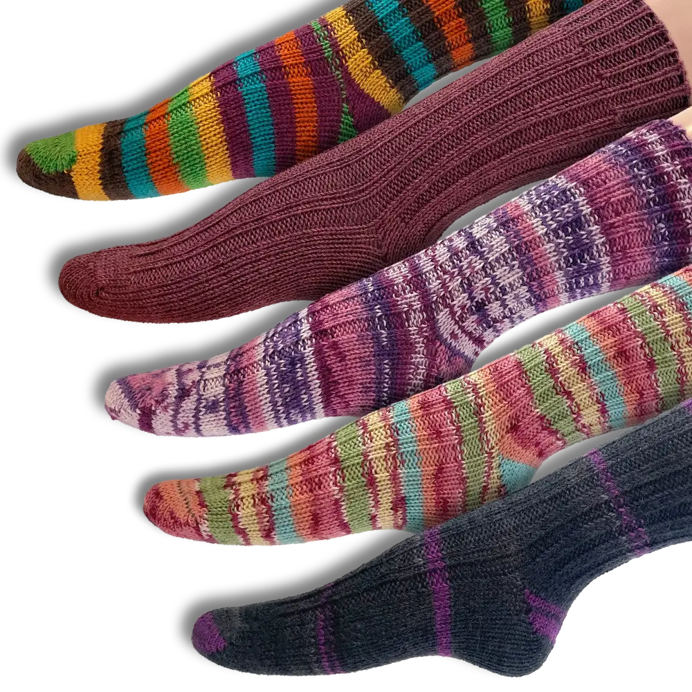 #Design_Frida's Socken 5er-Set | Color-Mix