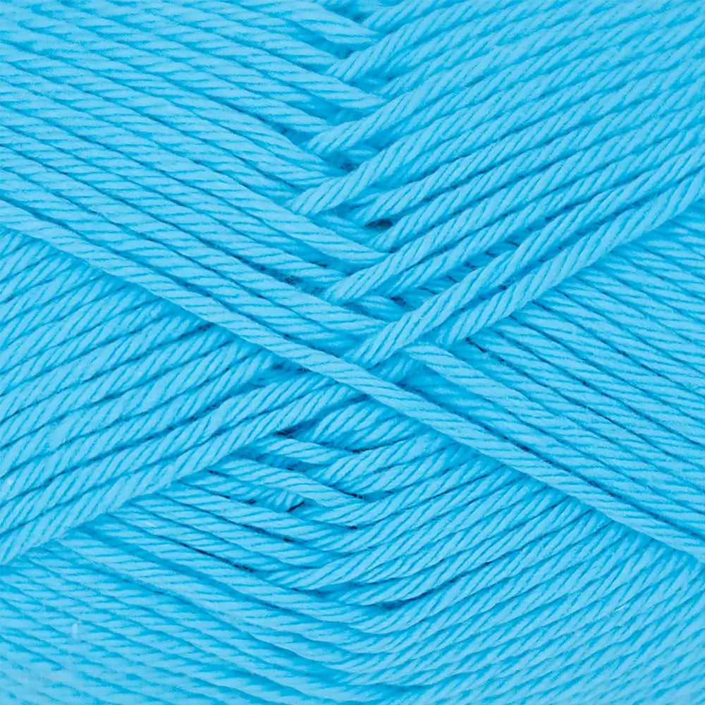 #Farbe_Gründl Cotton Fun | 09 Himmelblau