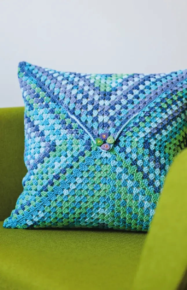 Granny Square Kissen (Häkelset)