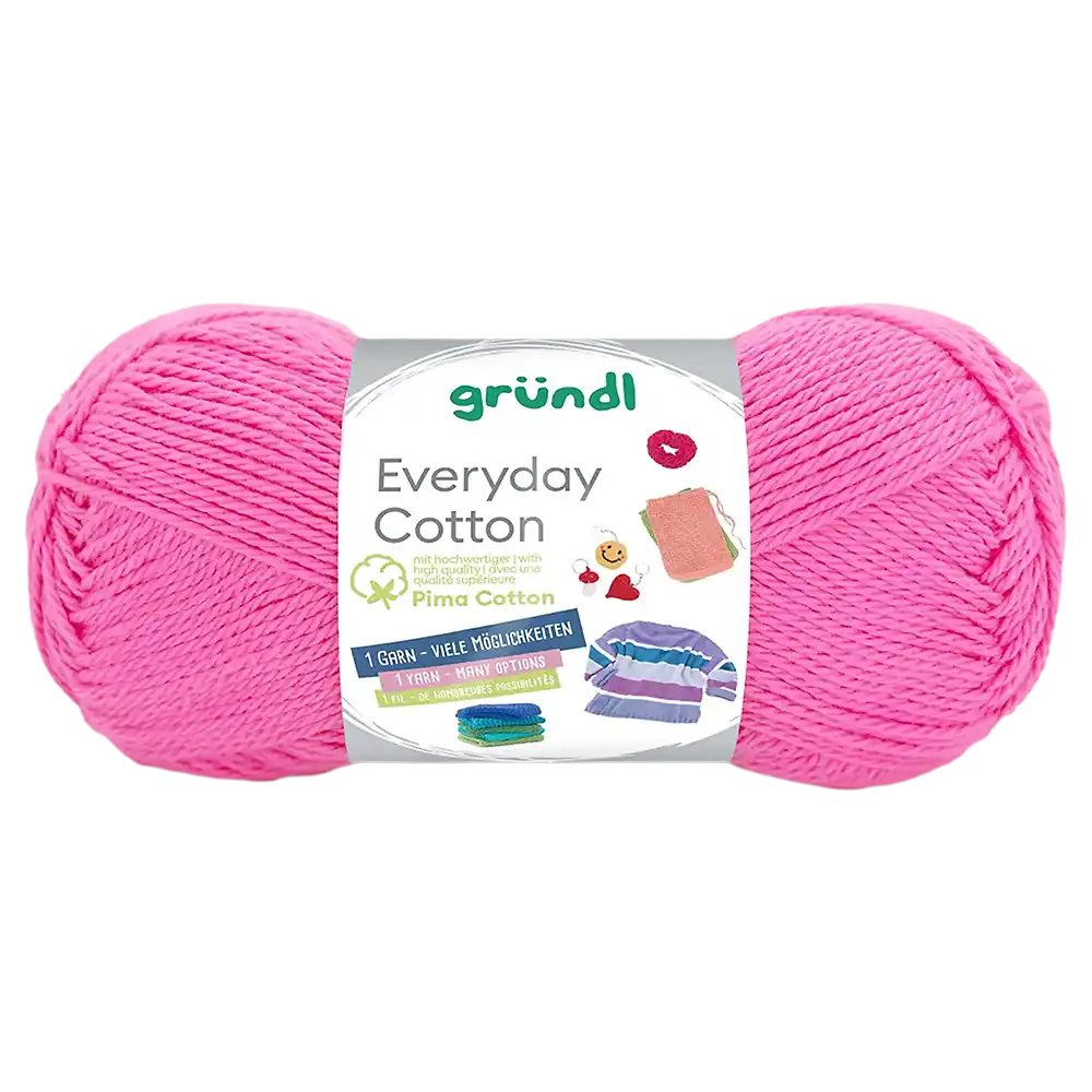 #Farbe_Gründl Everyday Cotton | 05 Pink