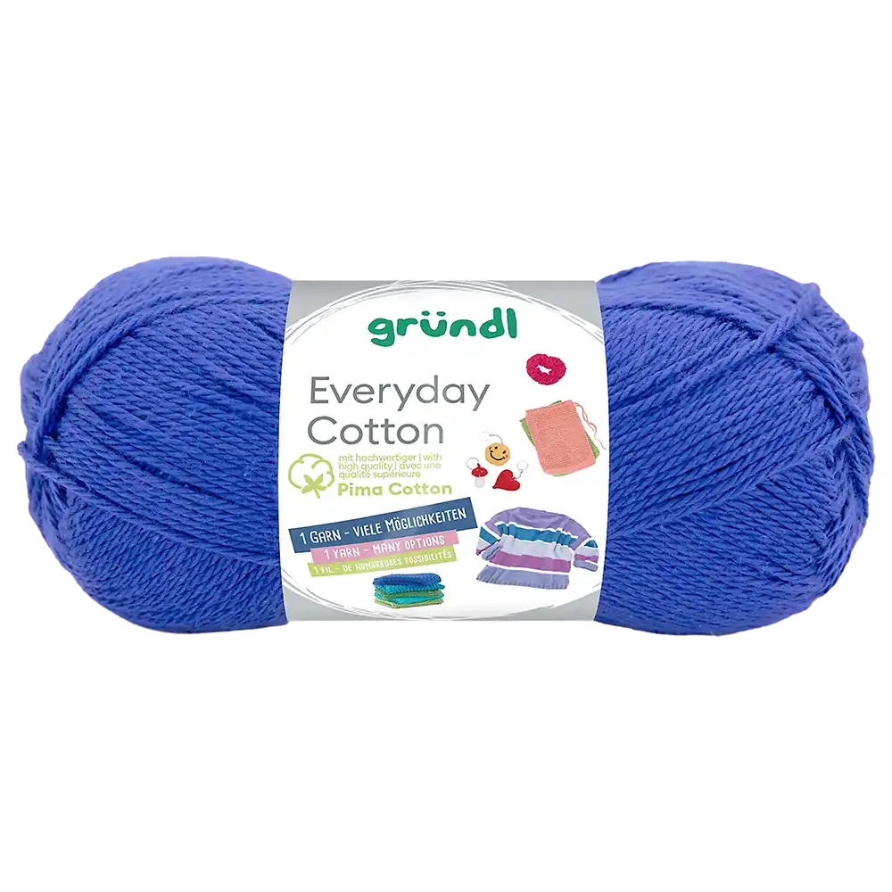 #Farbe_Gründl Everyday Cotton | 09 Tintenblau