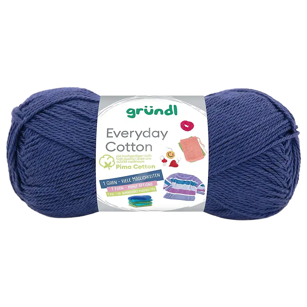 #Farbe_Gründl Everyday Cotton | 11 Navy