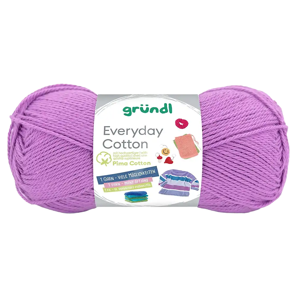 #Farbe_Gründl Everyday Cotton | 16 Orchidee