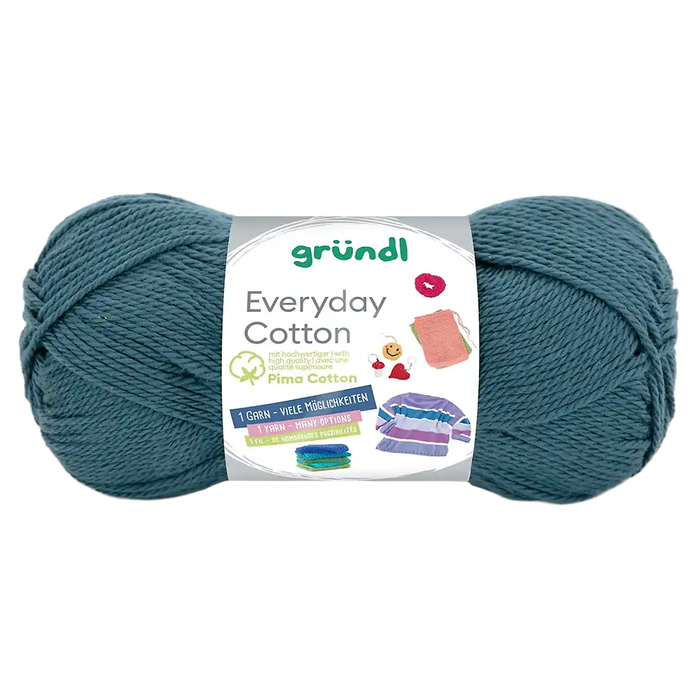 #Farbe_Gründl Everyday Cotton | 21 Tannengrün