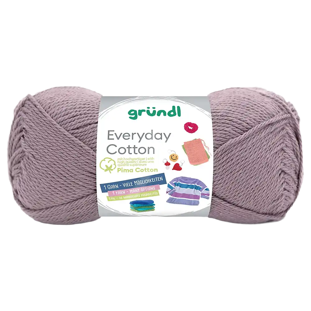 #Farbe_Gründl Everyday Cotton | 28 Zinn