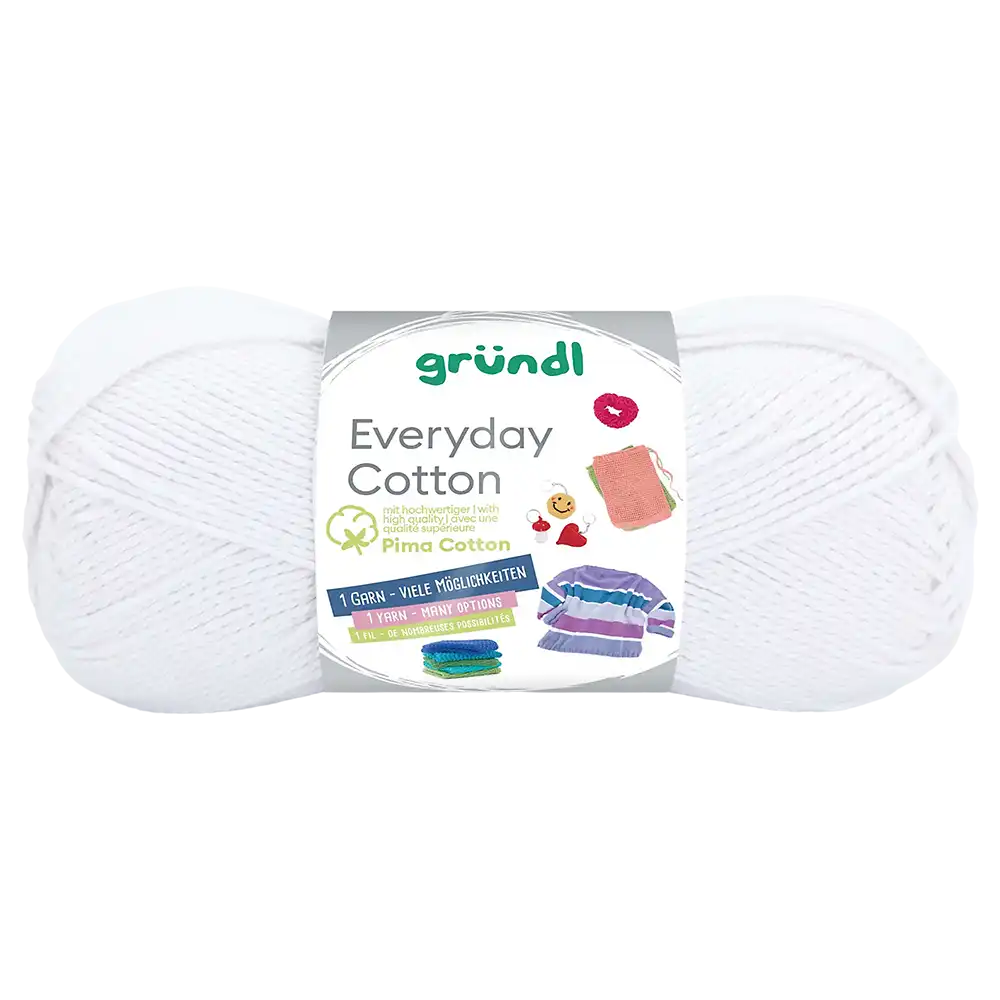 #Farbe_Gründl Everyday Cotton | 29 Weiß