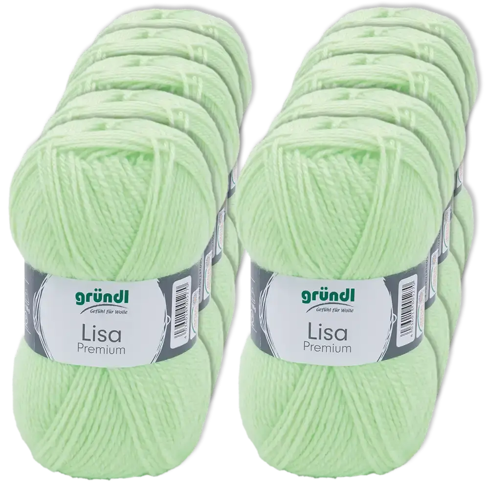 #Farbe_Gründl Lisa Premium Uni | 06 Hell-Neongrün